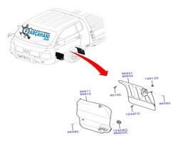 HYUNDAİ H100 KAMYONET PAÇALIK ÖN SOL 2005 - 2011