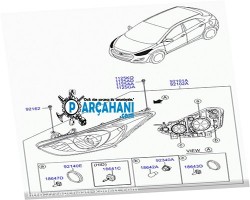 HYUNDAİ İ30 FAR SOL 2012 - 2015