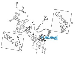 MAZDA MX-5 TEKER RULMANI ARKA 1998 - 2005