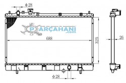 MAZDA 323 SU RADYATÖRÜ OTOMATİK 1998 - 2002 / ZL02-15-200