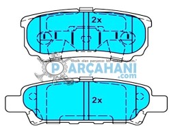 MİTSUBİSHİ OUTLANDER BALATA ARKA 2008 - 2011 / 4605A336