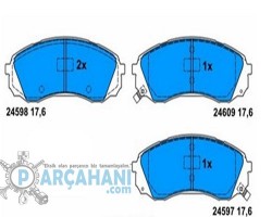HYUNDAİ H1 BALATA ÖN 2008 - 2012 / 58101-4DE00