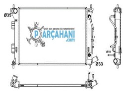 HYUNDAİ ELANTRA SU RADYATÖRÜ OTOMATİK 2011- 2015