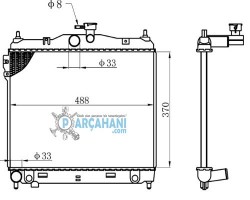 HYUNDAİ GETZ SU RADYATÖRÜ 2006 - 2010