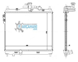 HYUNDAİ GETZ SU RADYATÖRÜ OTOMATİK 2002 - 2005
