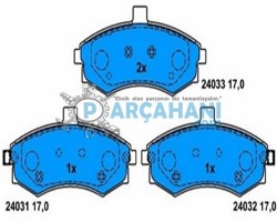 HYUNDAİ MATRİX BALATA ÖN 2001 - 2005 / 5810117A00