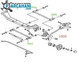 DAEWOO NUBİRA DENGE KOLU ARKA SAG 1997 - 2003