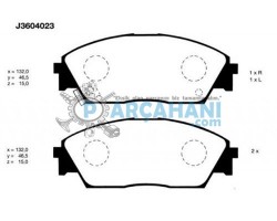 HONDA CİVİC BALATA ÖN 1988 - 1991 / 45022-SA5-010