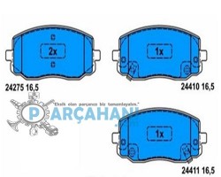 HYUNDAİ İ10 BALATA ÖN 2008 - 2012 / 58101-07A10