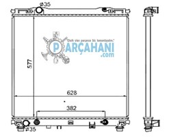 KİA SORENTO SU RADYATÖRÜ 2006 - 2010