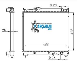 SUZUKİ VİTARA SU RADYATÖRÜ 1988 - 2001