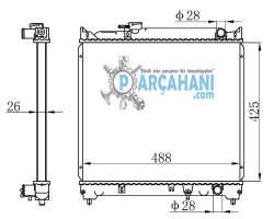 SUZUKİ VİTARA SU RADYATÖRÜ 1988 - 2001