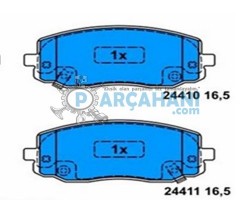 HYUNDAİ İ20 BALATA ÖN 2008 - 2012 / 58101-1JA60