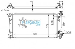 TOYOTA AVENSİS SU RADYATÖRÜ OTOMATİK 2000 - 2001 / 16400-0H010
