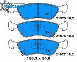 TOYOTA AVENSİS BALATA ÖN 1998 - 1999