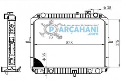 KİA PREGİO SU RADYATÖRÜ 2003 - 2005 / OK72A-15-200