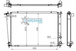 HYUNDAİ STAREX SU RADYATÖRÜ 1998 - 2001 / 	25310-4A100